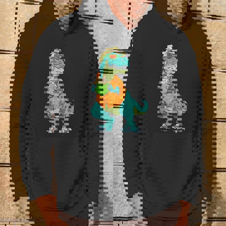 ハワイアン 恐竜 シャツ サマーレックス トロピカル バケーション アロハシャツ パーカー ライフスタイル