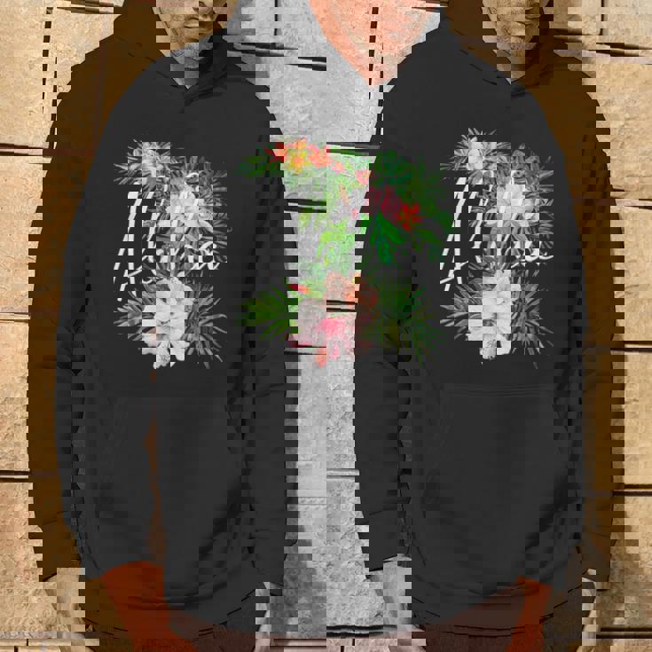 ハワイアンハイビスカスの花 アロハ パーカー ライフスタイル