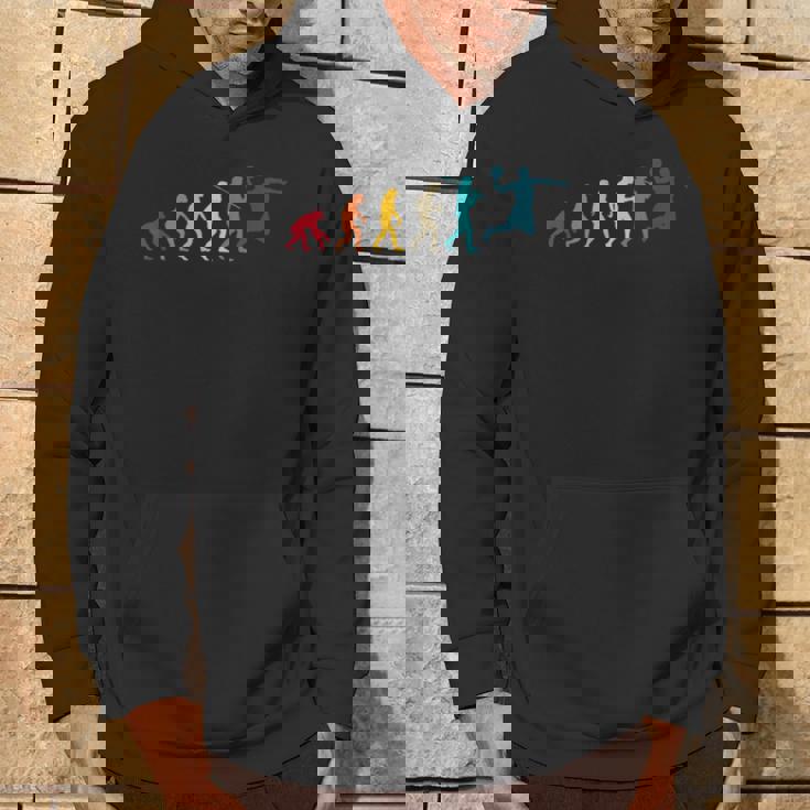 ハンドボール エボリューション ハンドボール プレーヤー ハンドボール ボール スポーツ パーカー ライフスタイル