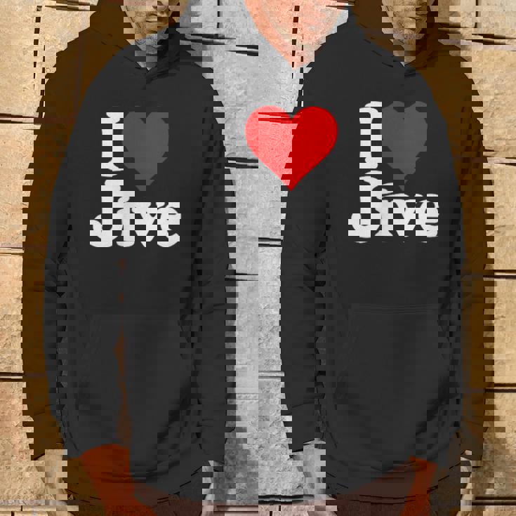 ハートジャイブジャズダンスミュージックが大好き パーカー ライフスタイル