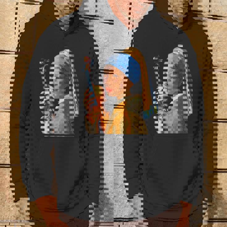 バイオリン 楽器 面白いtシャツ フェルメール かわいい メンズ 子供 おもしろ 服 グッズ ネタ 音楽 パーカー ライフスタイル