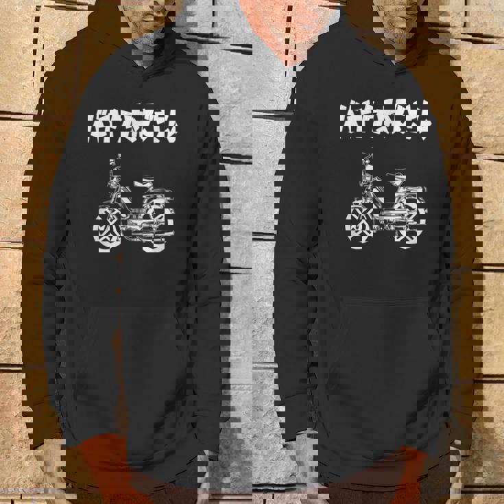 バイクおじさん バイク ネイキッドバイク クラシックバイク ネオレトロ ツーリング好き アウトドア好き バイク好き 趣味 パーカー ライフスタイル