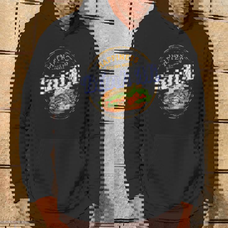 バインミー 屋台の食べ物 バゲット ヴィンテージ ベトナム レトロ お土産 パーカー ライフスタイル