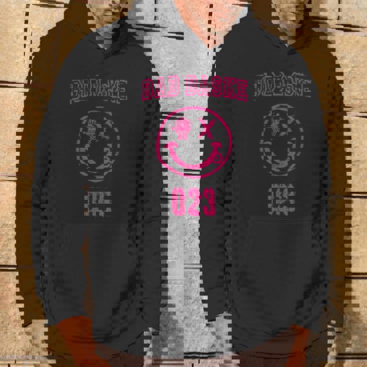 バスケットボール おもしろ バスケ パロディ イラスト ダメージ ロゴ パーカー ライフスタイル