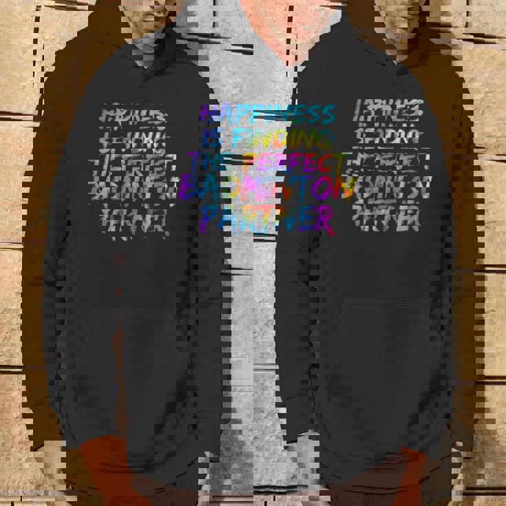 バドミントン ダブルスのパートナー選手 バドミントン チーム パーカー ライフスタイル