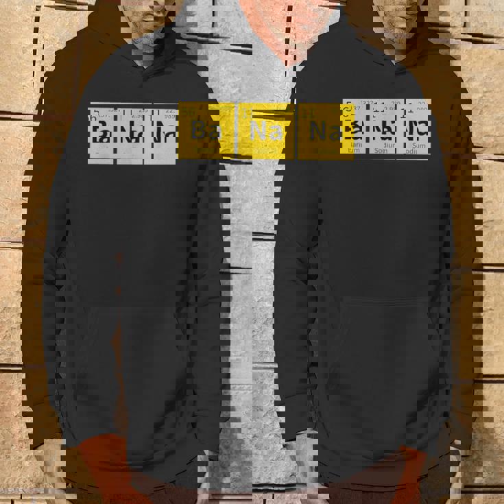 バナナおかしい化学元素周期表食品科学 パーカー ライフスタイル