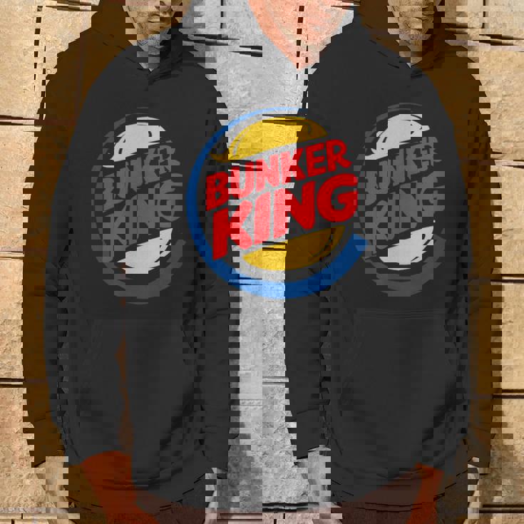 バンカーキング パロディ ファニー アンチトランプ パーカー ライフスタイル