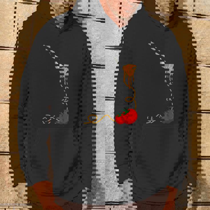 パスタスパゲッティトマトヌードル イタリアンフード パーカー ライフスタイル