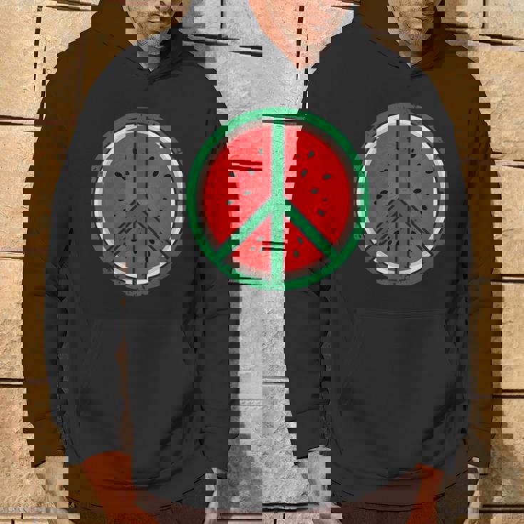 パレスチナシャツ スイカ ピースサイン パレスチナ国旗 パーカー ライフスタイル