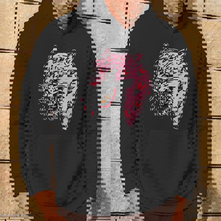 パンサーピンク×ハートラブトラディショナルフラッシュ パーカー ライフスタイル