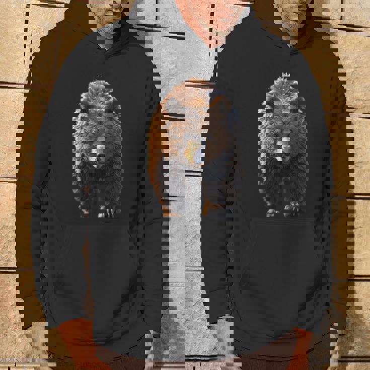 ヒグマ グリズリー ベア ブラザーズ フォレスト ワイルド ヒグマ パーカー ライフスタイル