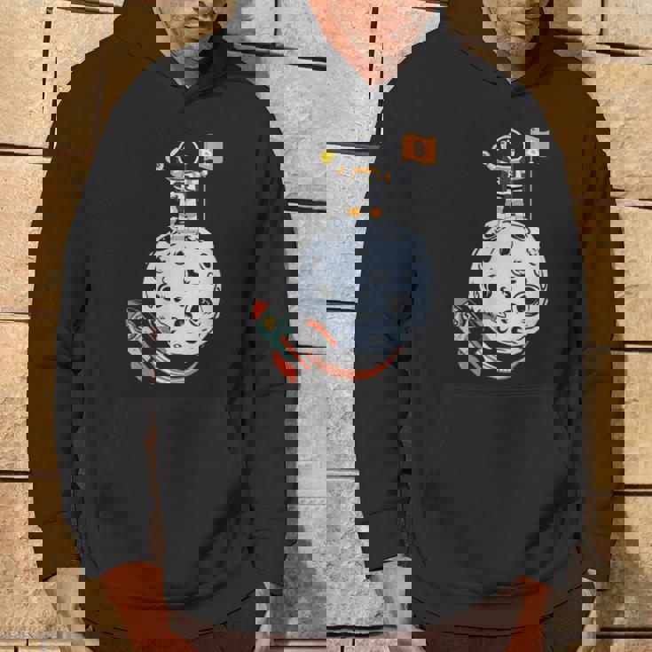 ビットコイン・ザ・ムーン・クリプト パーカー ライフスタイル