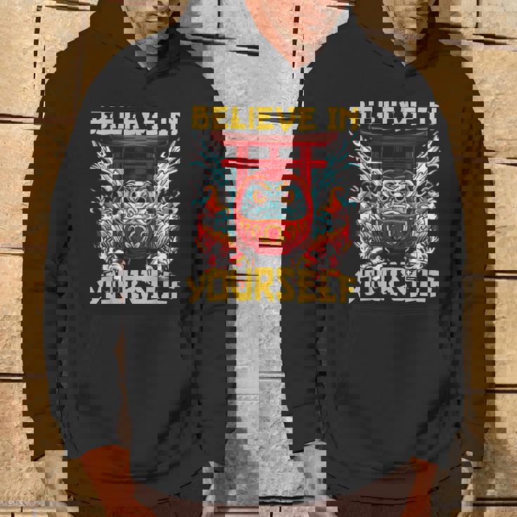 ビリーブインユアセルフ 鯉のぼりだるま パーカー ライフスタイル