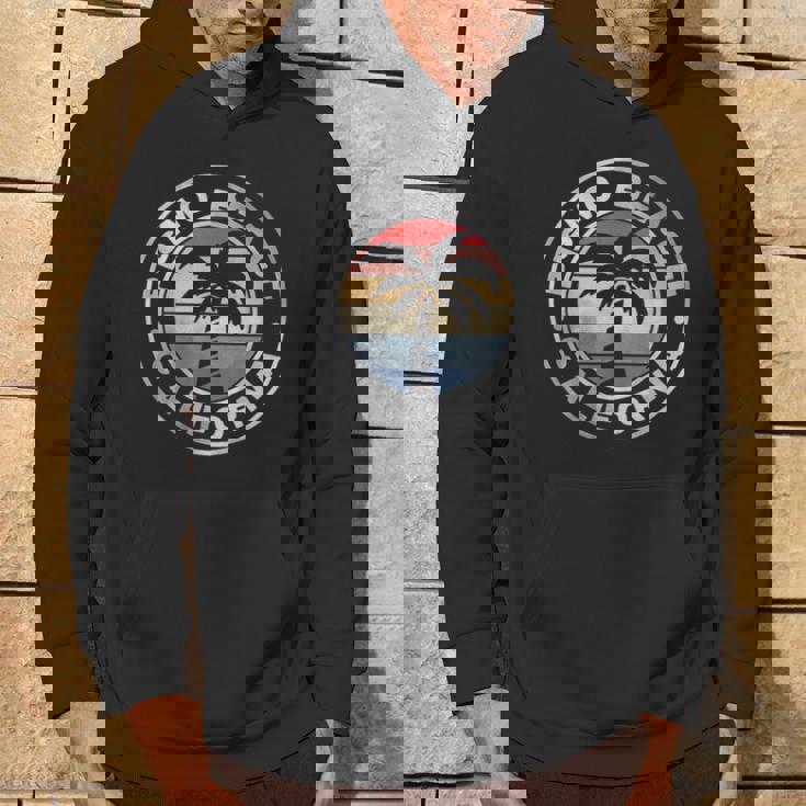 ピズモビーチ カリフォルニア サンセット ヤシの木 ビーチ レトロ パーカー ライフスタイル