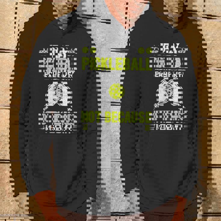 ピックルボールをするのは、自分が上手だからじゃなくて、好きだから パーカー ライフスタイル