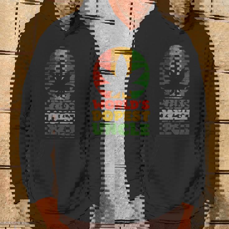 ファニーワールド クールな叔父さん ラスタカラー パーカー ライフスタイル