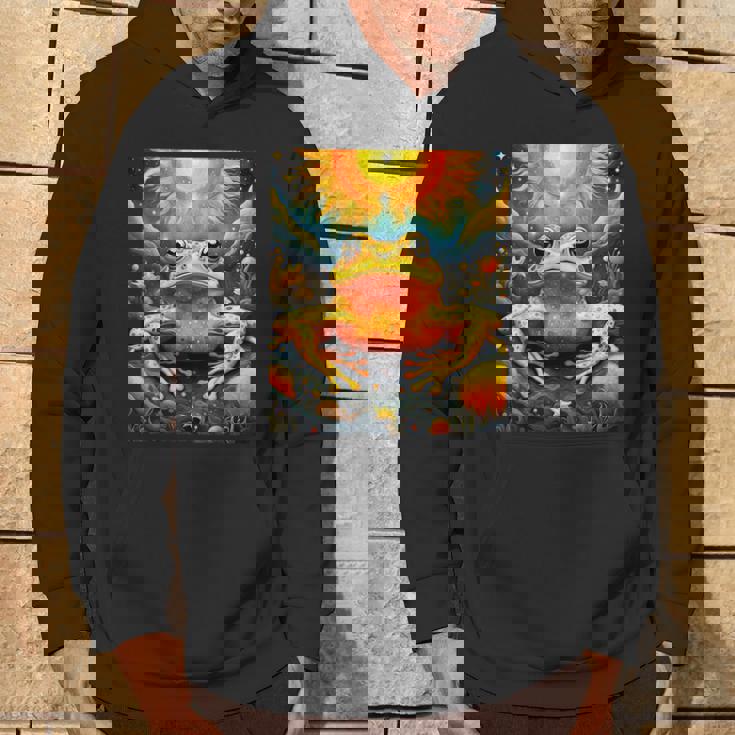 ファンタジー キュート イエロー カエルの太陽 パーカー ライフスタイル