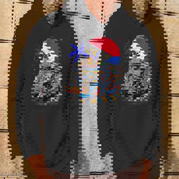 フィリピン 国旗 誇り フィリピン フィリピン ジープニー パーカー ライフスタイル