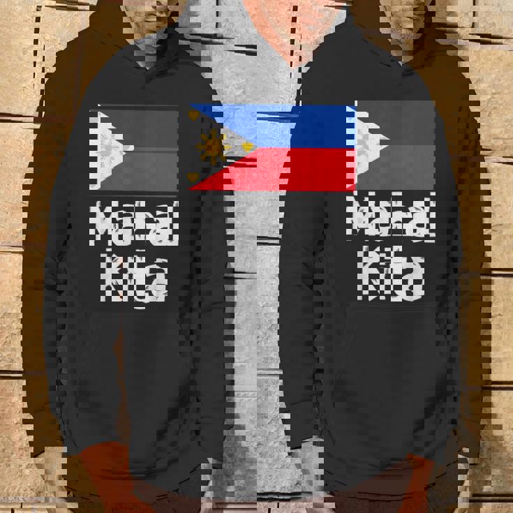 フィリピン国旗 Mahal Kita I Love You タガログ語 ピノイ フィリピン語 パーカー ライフスタイル