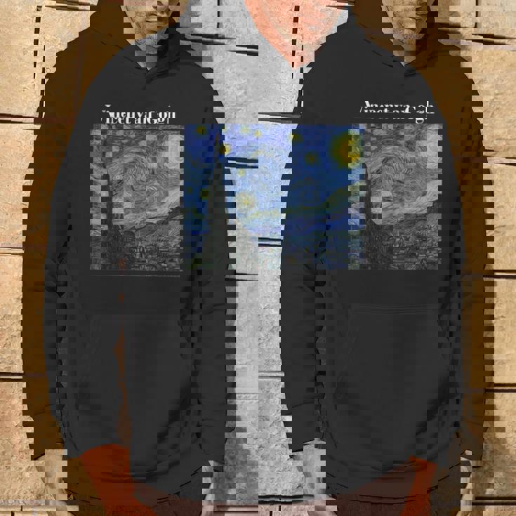 フィンセントファンゴッホの星月夜 パーカー ライフスタイル