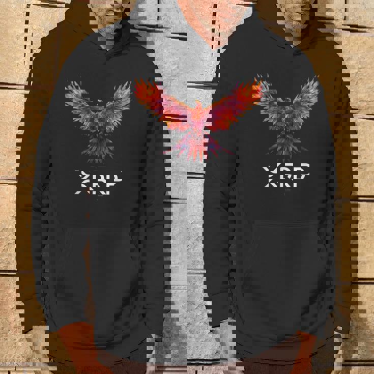 フェニックスxrp暗号通貨ボーイフレンドガールフレンド パーカー ライフスタイル