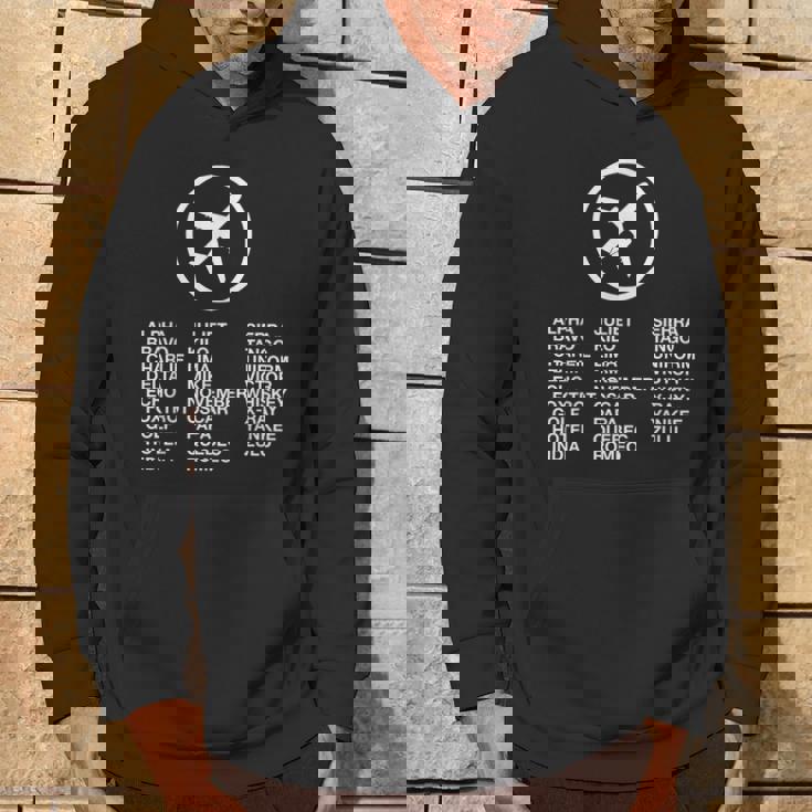 フォネティックコード飛行機パイロット パーカー ライフスタイル