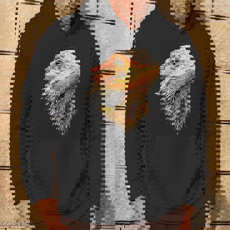 フトアゴヒゲトカゲ ポゴナ フトアゴヒゲトカゲ かわいいフトアゴヒゲトカゲ パーカー ライフスタイル