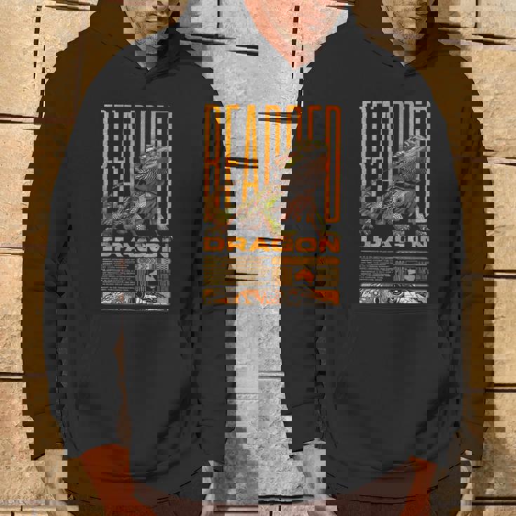 フトアゴヒゲトカゲ 爬虫類キーパー ビアディ トカゲ ストリートウェア パーカー ライフスタイル