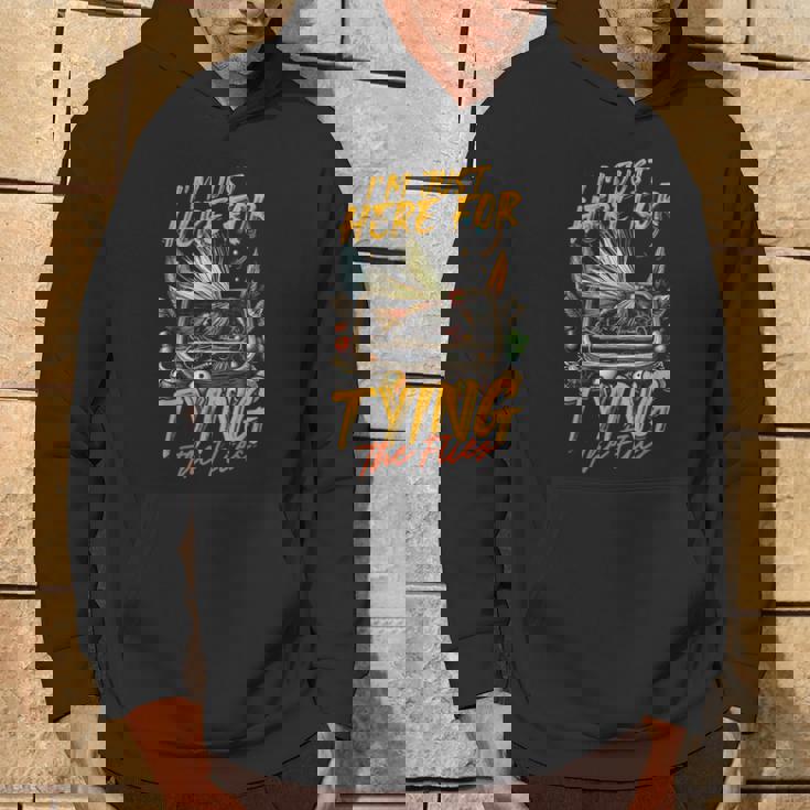 フライフィッシング フライアングラー パーカー ライフスタイル