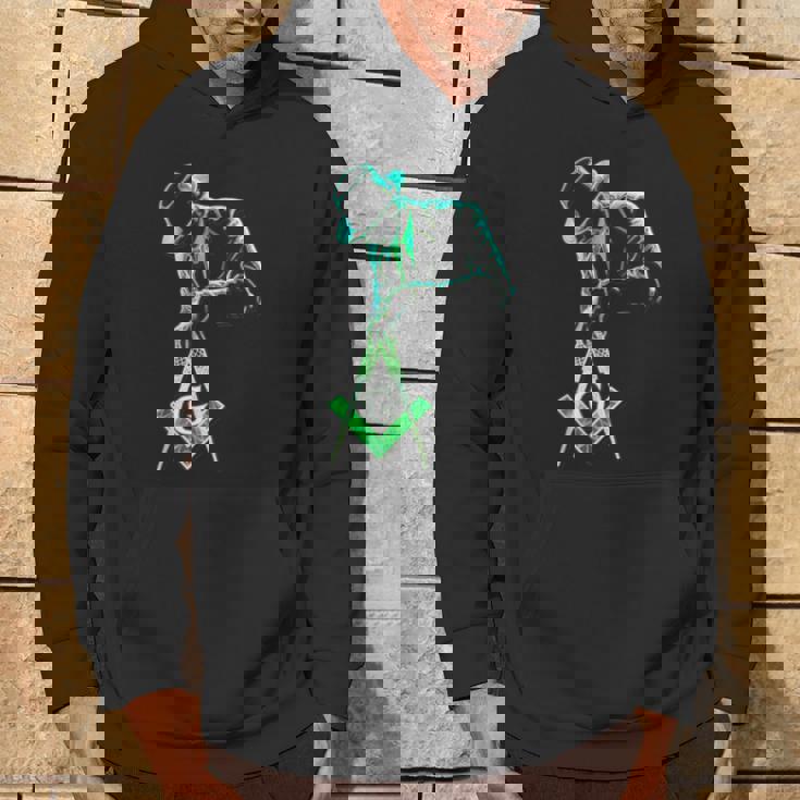 フリーメイソンをテーマにしたフリーメイソンがツールを運びます」S&C パーカー ライフスタイル