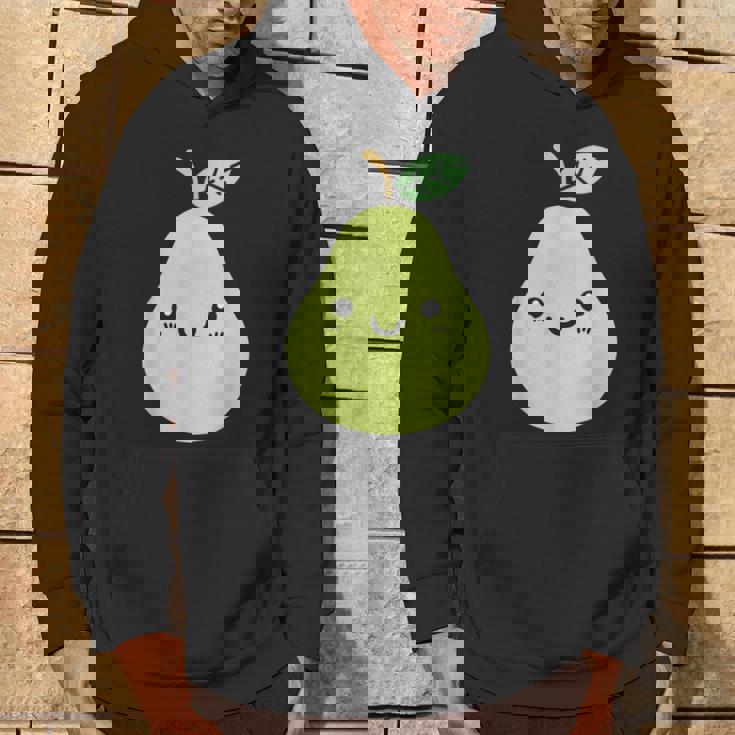 フルーツ 梨 小さなミニマリストのシンプルな梨 パーカー ライフスタイル