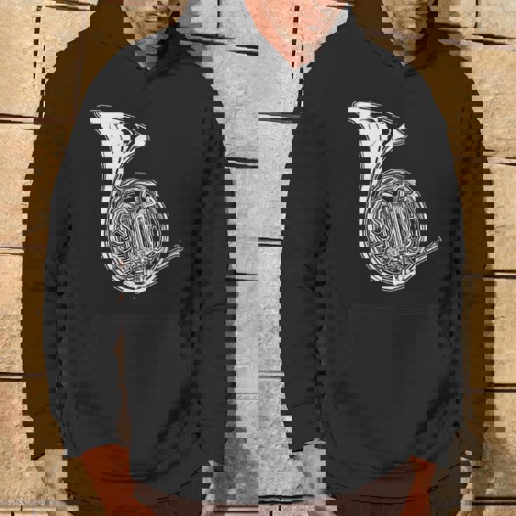 フレンチホルン製図コンサートバンドホルニスト パーカー ライフスタイル