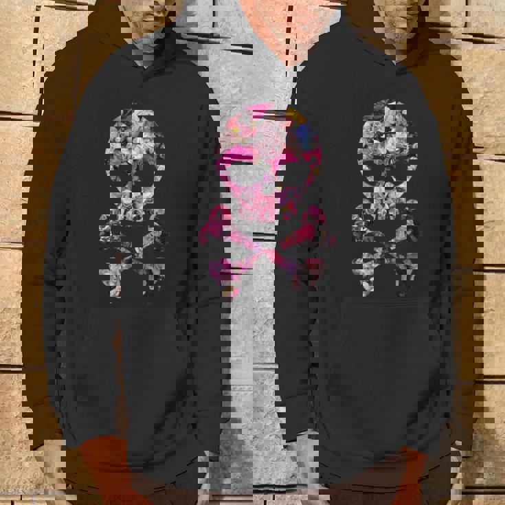 フローラルローズスカルフラワープリント パーカー ライフスタイル