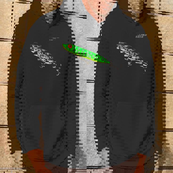 ブユバス釣りギフトトップウォータールアースプーク パーカー ライフスタイル