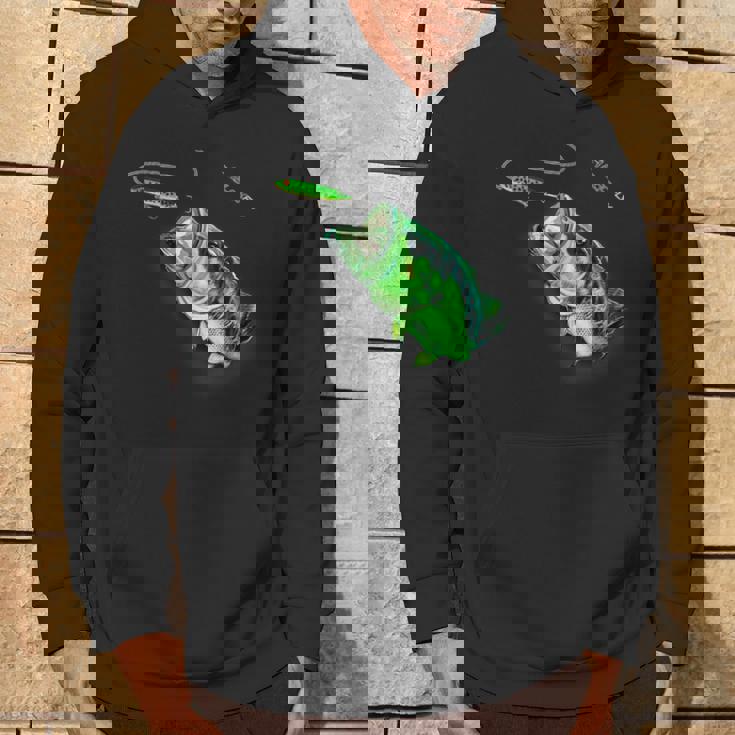 ブラックフライのトップウォータースプークを備えた新しいバスフィッシングシャツ パーカー ライフスタイル