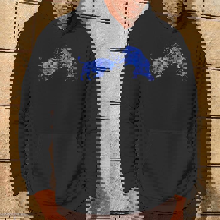 ブル対ベア株式市場投資家トレーダー パーカー ライフスタイル