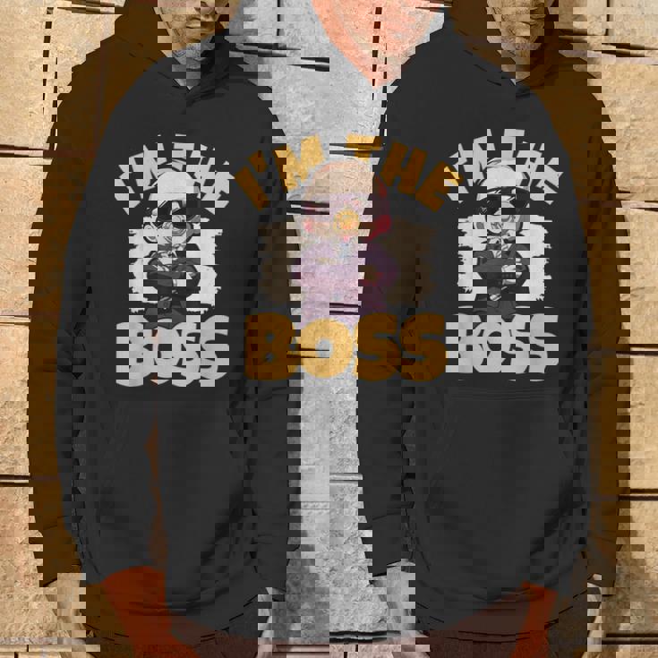 ベイビー・ボス「アイム・ザ・ボス」ライク・ア・ボス・キッズ パーカー ライフスタイル