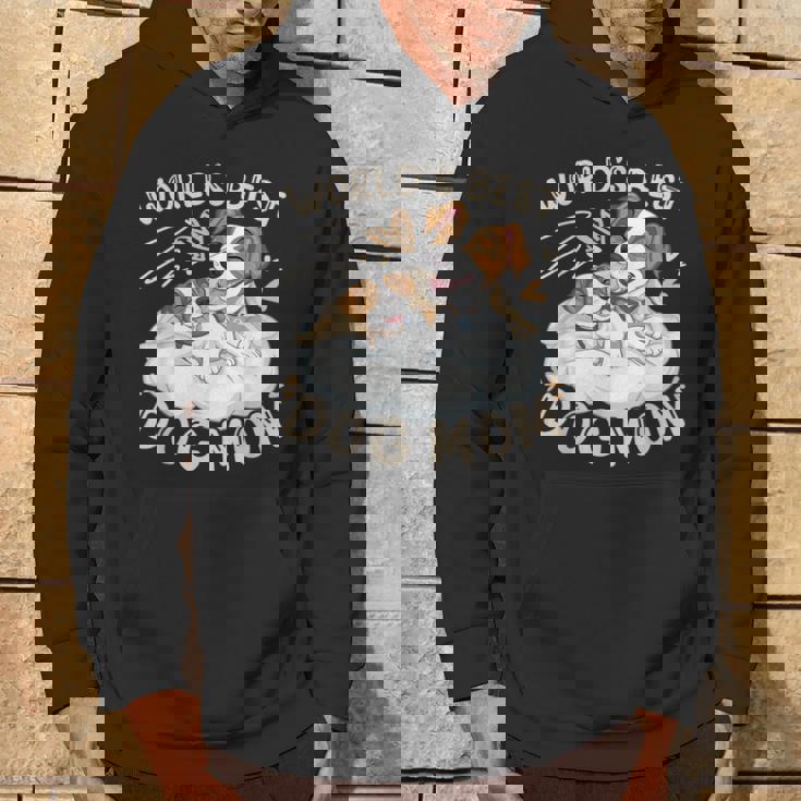 ベスト・ドッグ・ママ、子犬とジャック・ラッセル・テリア パーカー ライフスタイル