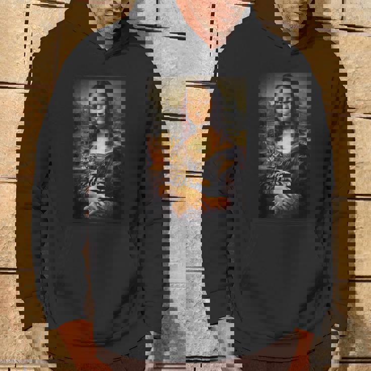 ベンガル猫 モナリザ 絵画 アート ママ お父さん パーカー ライフスタイル