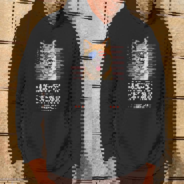 ペットを再び安全に 秋田犬 トランプ 2024 パーカー ライフスタイル