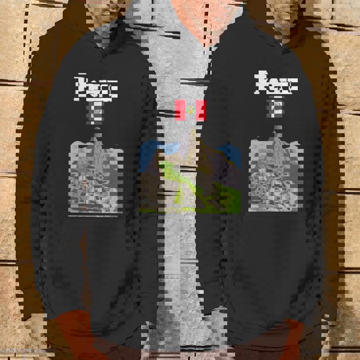 ペルー お土産 インカ マチュピチュ ペルー国旗 アンデス山脈 パーカー ライフスタイル