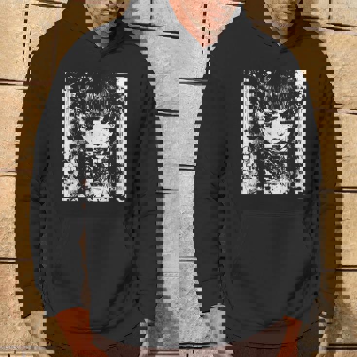 ホラーアニメマンガi日本の不気味なカワイイゴス パーカー ライフスタイル