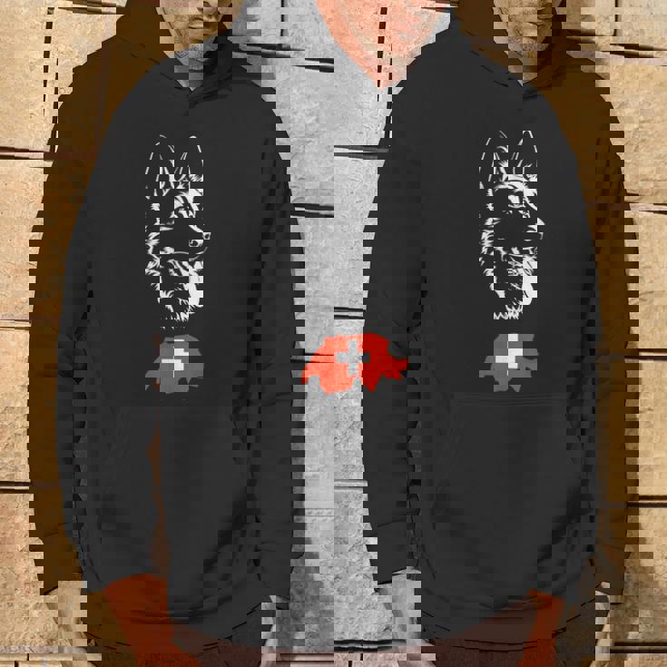 ホワイトスイスシェパード パーカー ライフスタイル