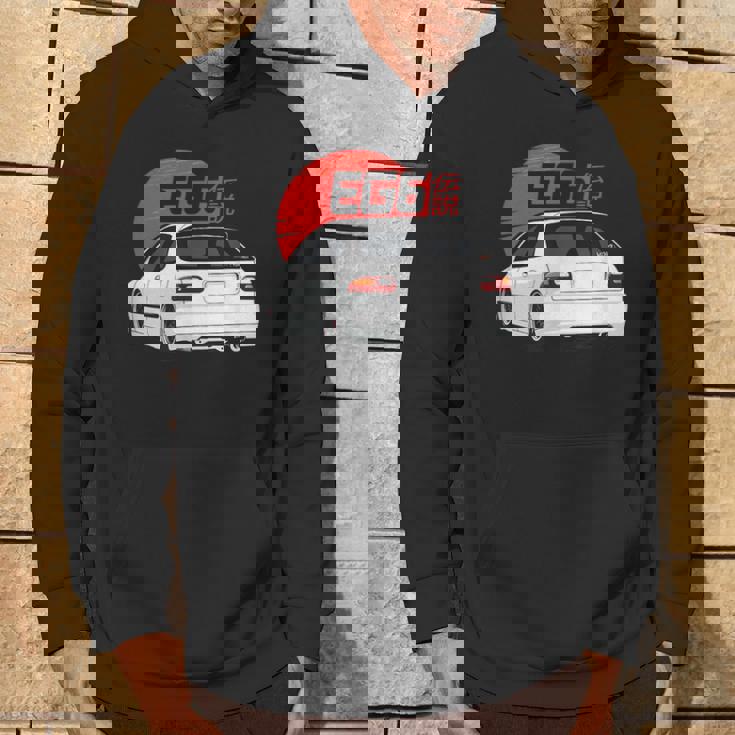 ホワイトハッチシビック Eg6-クラシック Jdm パーカー ライフスタイル