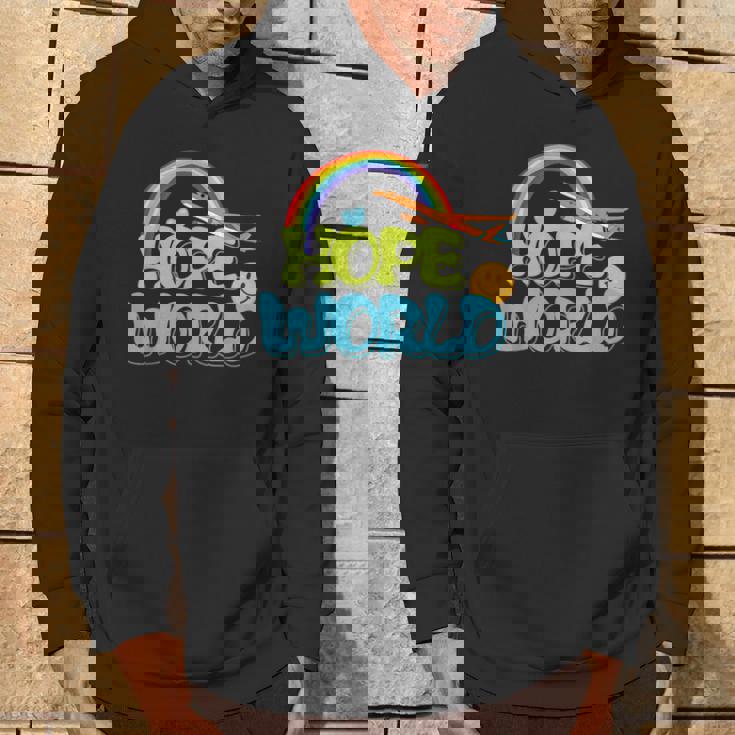 ホープレインボーワールド パーカー ライフスタイル