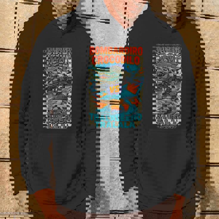 ボンバルディーロクロコダイロs トラレロトララーラ-イタリアンブレインロット パーカー ライフスタイル