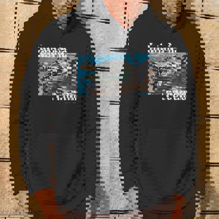 ボンバルディーロボンバルディーノクロコダイル面白いイタリアンブレインロットミーム パーカー ライフスタイル