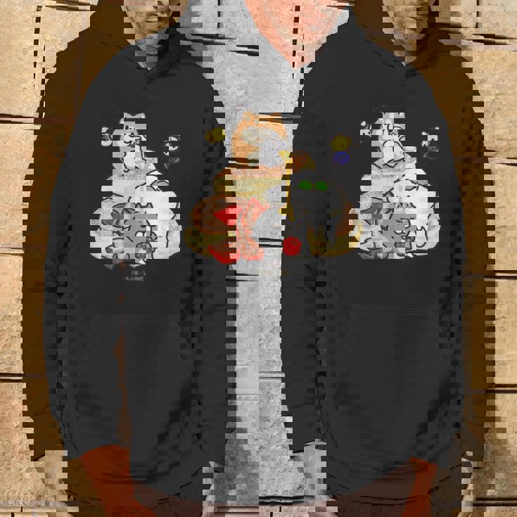 ボンレス犬とボンレス猫 パンケーキ パーカー ライフスタイル