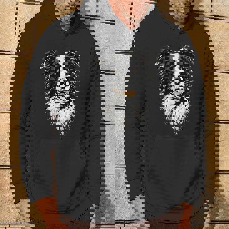 ボーダーコリー モチーフ 犬好き 子犬 かわいい ボーダーコリー パーカー ライフスタイル