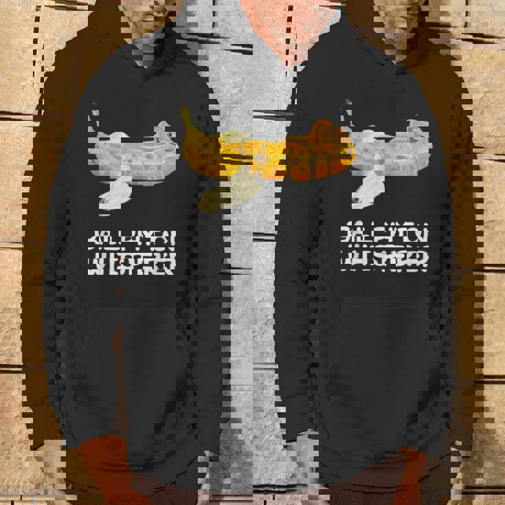 ボールパイソン ささやき蛇 爬虫類 爬虫類 バナナ パーカー ライフスタイル